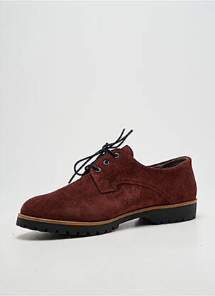 Derbies bout rond talon plat jusqu'à 3cm marron ALTEX femme