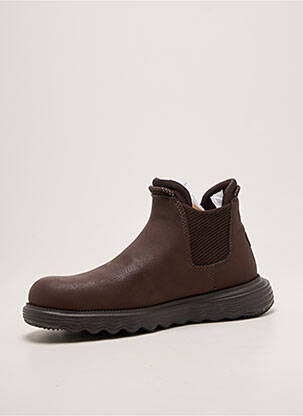 Bottines/boots bout rond bout rond marron HEY DUDE homme
