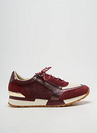 Baskets fermeture zip et lacets talon plat jusqu'à 3cm violet EMILIE KARSTON femme