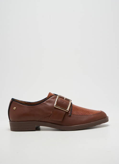 Derbies type de semelle amortissante talon plat jusqu'à 3cm marron EMILIE KARSTON femme