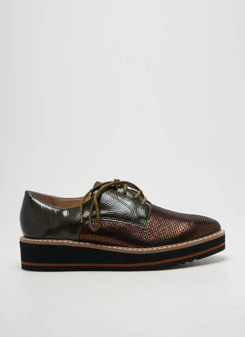 Derbies type de semelle amortissante talon plat jusqu'à 3cm marron EMILIE KARSTON femme
