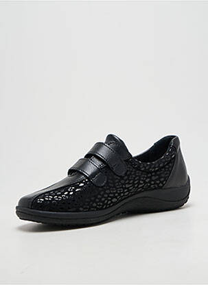 Baskets semelle amovible talon plat jusqu'à 3cm noir ALTEX femme