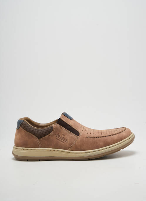 Slip ons bout rond bout rond marron RIEKER homme
