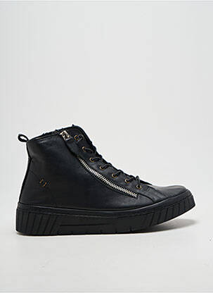Bottines/boots bout rond talon plat jusqu'à 3cm noir FLEXINOS femme