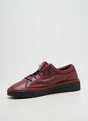 Baskets fermeture elastique talon plat jusqu'à 3cm violet FLEXINOS femme