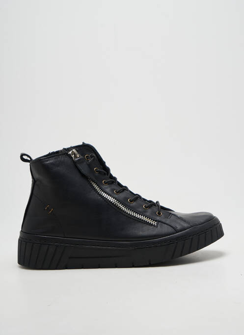 Bottines/boots bout rond talon plat jusqu'à 3cm noir FLEXINOS femme