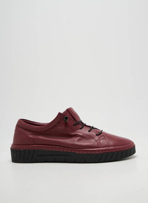 Baskets fermeture elastique talon plat jusqu'à 3cm violet FLEXINOS femme