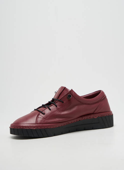 Baskets fermeture elastique talon plat jusqu'à 3cm violet FLEXINOS femme