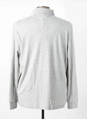 Polo manches longues manches longues gris TOMMY HILFIGER homme