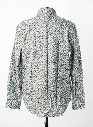 Chemise manches longues imprimé fantaisie bleu EDEN PARK homme