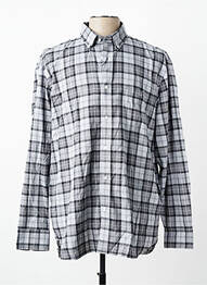Chemise manches longues imprimé fantaisie gris EDEN PARK homme