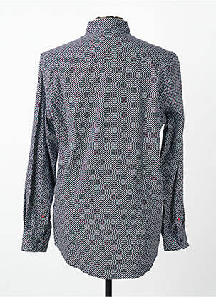 Chemise manches longues imprimé fantaisie bleu NEW ZEALAND AUCKLAND homme