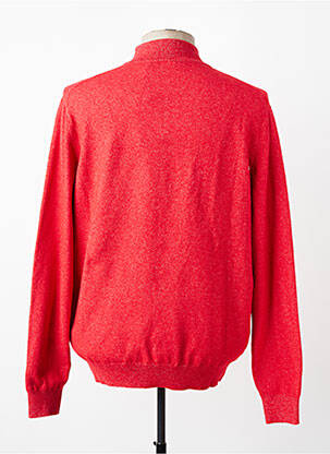 Pull manches longues manches longues rouge NEW ZEALAND AUCKLAND homme