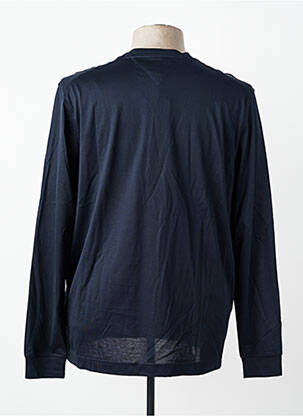 T-shirt coupe droite manches longues bleu TOMMY HILFIGER homme