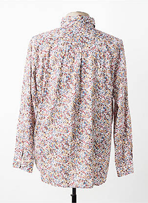 Chemise manches longues imprimé fantaisie blanc EDEN PARK homme