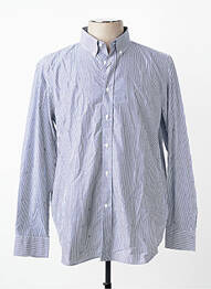 Chemise manches longues imprimé fantaisie bleu EDEN PARK homme