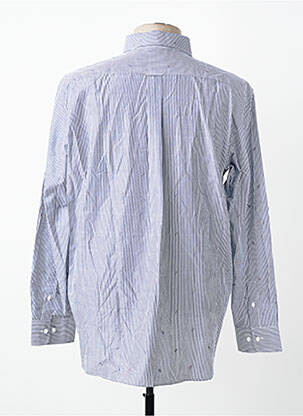 Chemise manches longues imprimé fantaisie bleu EDEN PARK homme