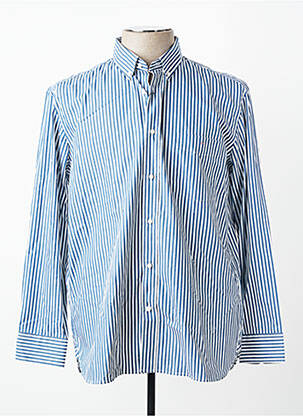 Chemise manches longues imprimé fantaisie bleu EDEN PARK homme