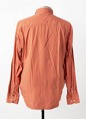 Chemise manches longues imprimé fantaisie orange SERGE BLANCO homme