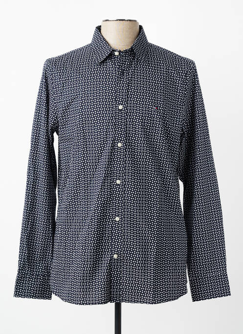 Chemise manches longues imprimé fantaisie noir TOMMY HILFIGER homme