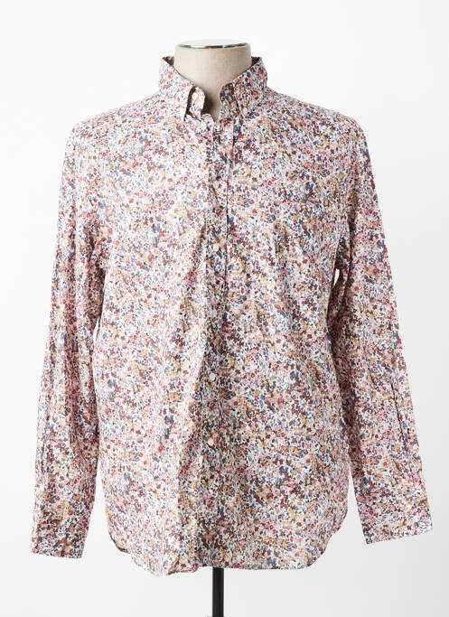 Chemise manches longues imprimé fantaisie blanc EDEN PARK homme