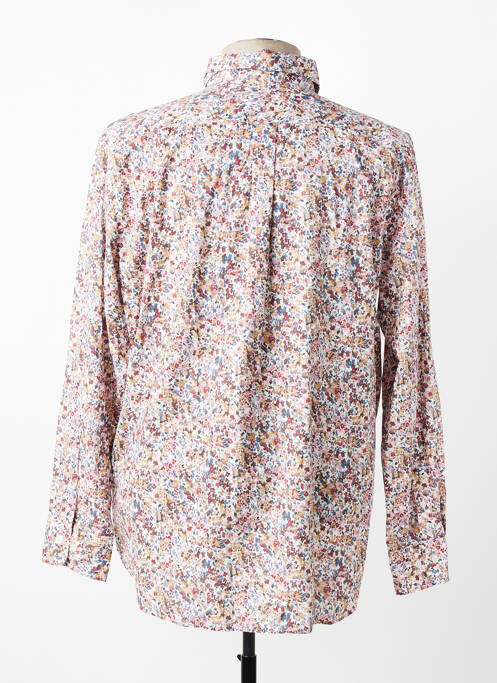 Chemise manches longues imprimé fantaisie blanc EDEN PARK homme