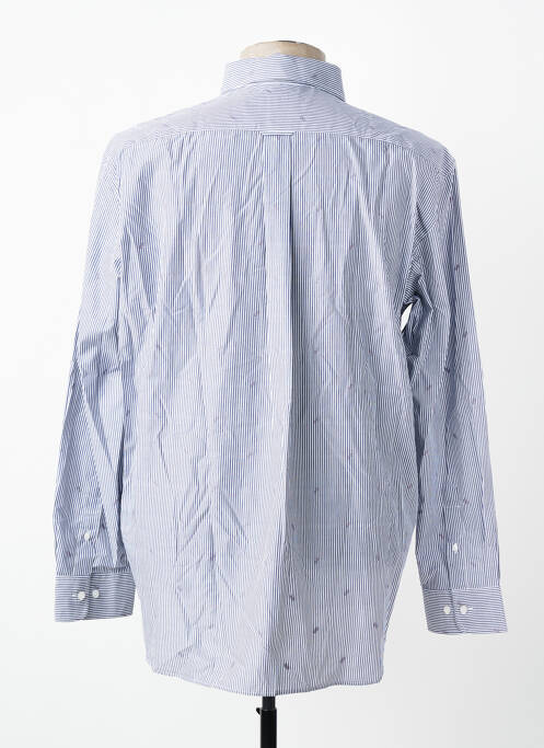Chemise manches longues imprimé fantaisie bleu EDEN PARK homme