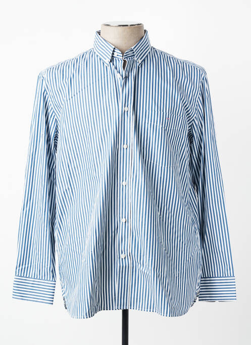 Chemise manches longues imprimé fantaisie bleu EDEN PARK homme