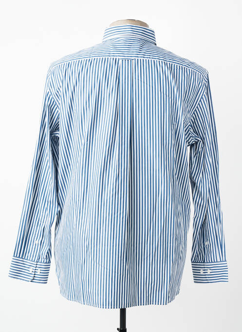 Chemise manches longues imprimé fantaisie bleu EDEN PARK homme