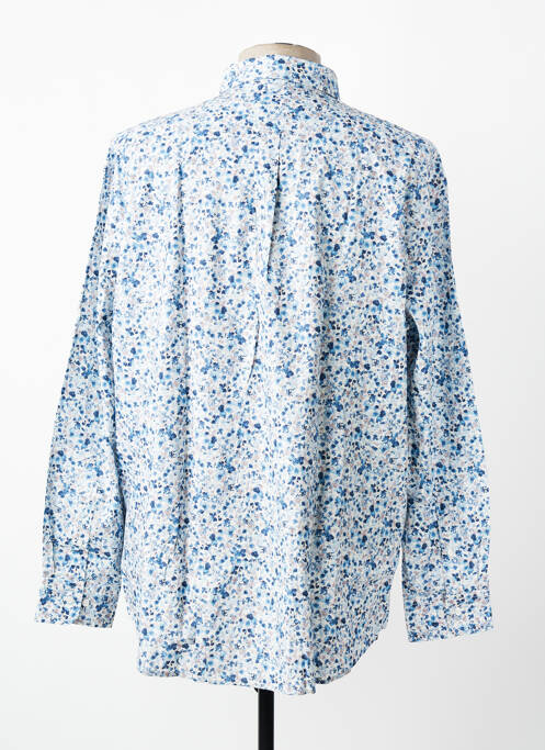 Chemise manches longues imprimé fantaisie bleu EDEN PARK homme