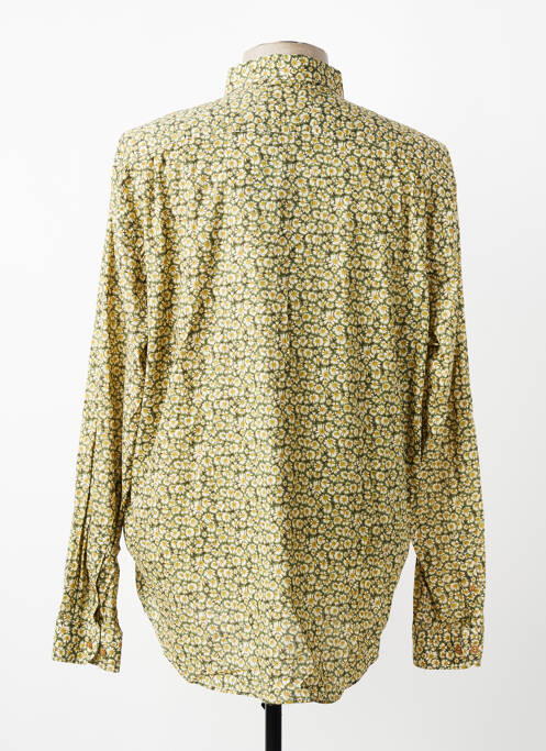 Chemise manches longues imprimé fantaisie vert SERGE BLANCO homme