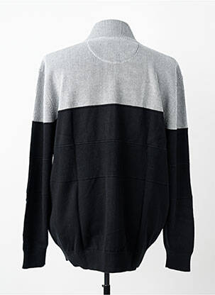 Pull maille tricot manches longues gris EDEN PARK homme