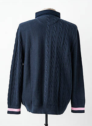 Pull manches longues manches longues bleu EDEN PARK homme