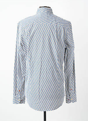Chemise manches longues imprimé fantaisie bleu NEW ZEALAND AUCKLAND homme