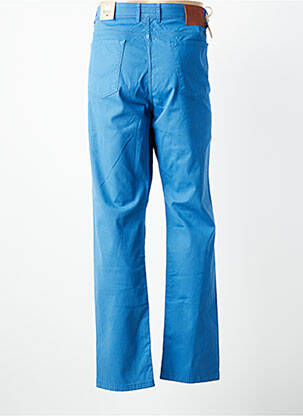 Pantalon droit stretch taille normale bleu MCLASSICS homme
