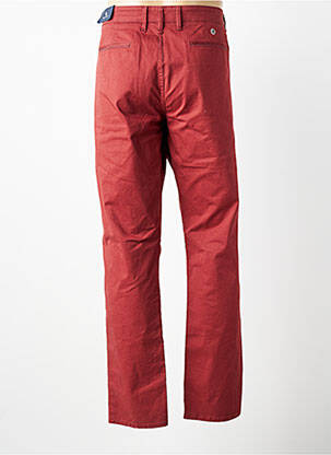 Pantalon chino stretch taille normale rouge SERGE BLANCO homme