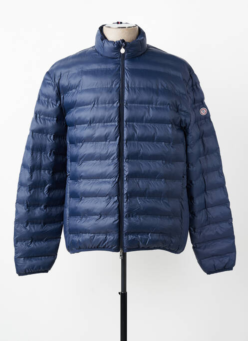 Doudoune manches longues sans capuche bleu SERGE BLANCO homme