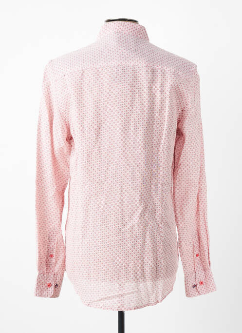 Chemise manches longues imprimé fantaisie rouge NEW ZEALAND AUCKLAND homme
