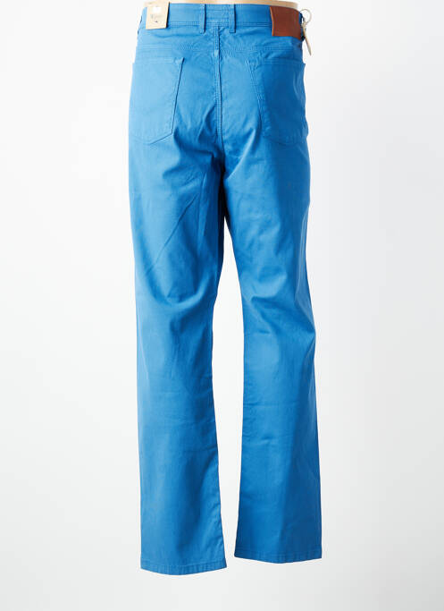 Pantalon droit stretch taille normale bleu MCLASSICS homme