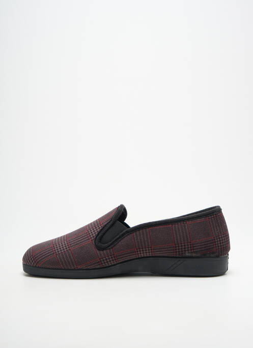 Chaussons/pantoufles bout rond bout rond violet SEMELFLEX homme