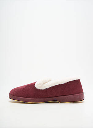 Chaussons/pantoufles bout rond talon plat jusqu'à 3cm violet SOIR ET MATIN femme