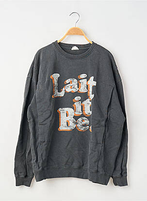 Sweat-shirt stretch manches longues gris TAJINEBANANE femme