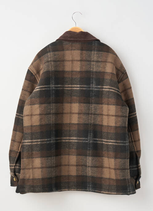 Veste casual coupe droite marron H&M femme