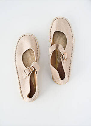 Espadrilles fermeture boucle(s) talon plat jusqu'à 3cm beige ASOS femme