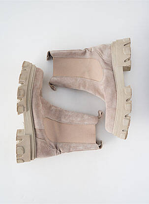 Bottines/boots talon bas talon de 4 à 6cm gris ALPE femme