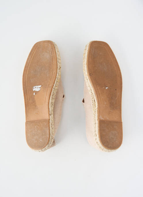 Espadrilles fermeture boucle(s) talon plat jusqu'à 3cm beige ASOS femme