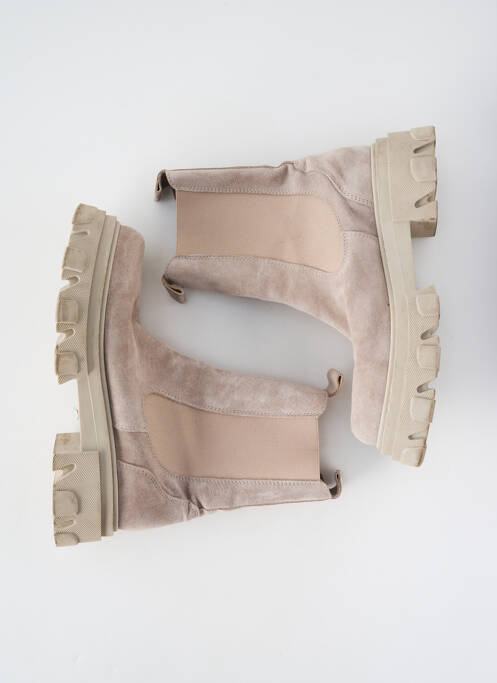 Bottines/boots talon bas talon de 4 à 6cm gris ALPE femme