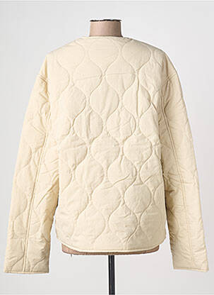 Veste casual coupe droite beige GRACE & MILA femme