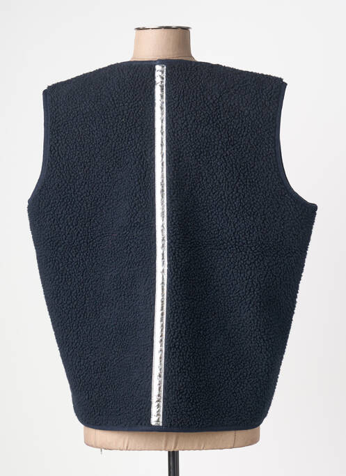 Gilet sans manche poches bleu LABDIP femme