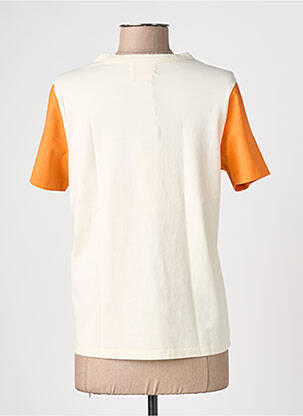 T-shirt coupe droite manches courtes beige GRAINE femme